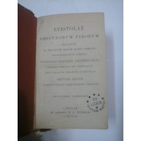 EPISTOLAE  OBSCVRORVM  VIRORVM   DIALOGVS  EX  OBSCVRORVM  VIRORVM  SALIBVS  CRIBRATVS  